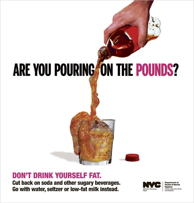 Are you pouring on the pounds ad