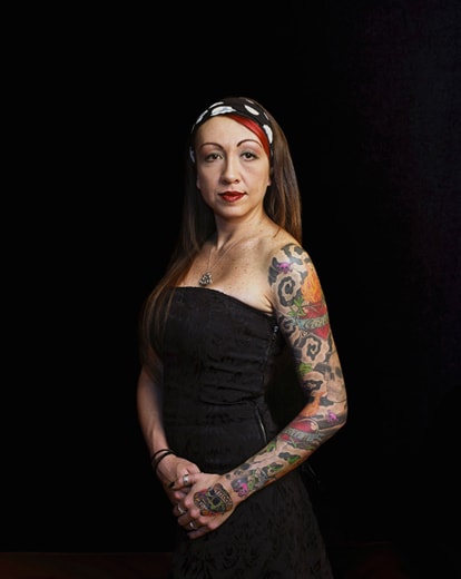 Lina Bertucci Tracy, 36, Nationwide Head of Gypsy Queens From the series Women in the Tattoo Subculture Photograph, 2007